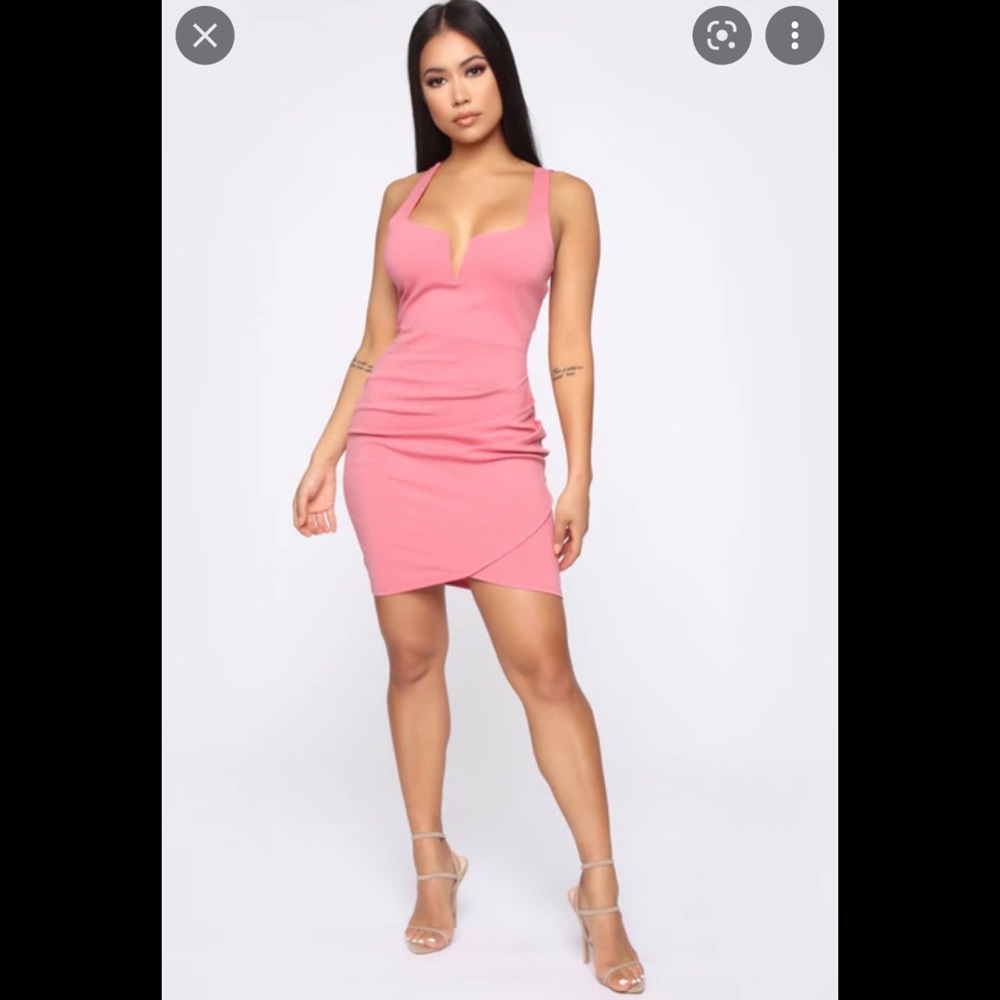 Pink Fashion Nova Dress
